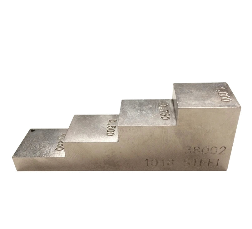 Ultrasonic Thickness Step Blocks — Stone Tucker Instruments Inc