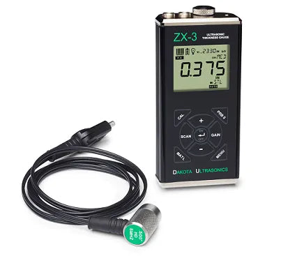 Jauge d'épaisseur à ultrasons Dakota Ultrasonics ZX-3