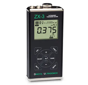 Jauge d'épaisseur à ultrasons Dakota Ultrasonics ZX-3