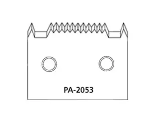 Lames de hachures transversales Gardco