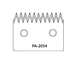 Lames de hachures transversales Gardco