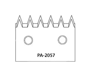 Lames de hachures transversales Gardco
