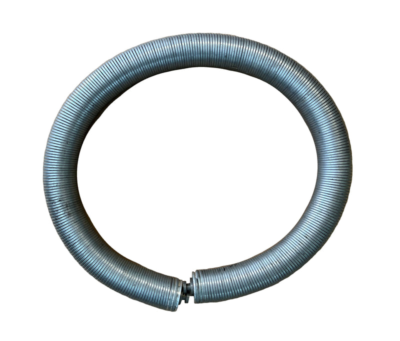 A coil electrode designed for use with high voltage holiday detectors