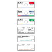 Six grades of Testex Press-O-Film tape for replicating surface profile.
